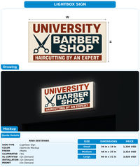 CUSTOM MOCKUP SIGN FOR Rino DeStefano