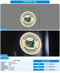CUSTOM MOCKUP SIGN FOR Jesus Rosas