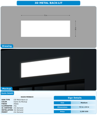 CUSTOM MOCKUP SIGN FOR silvia monaco