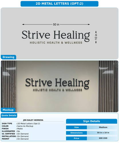 CUSTOM MOCKUP SIGN FOR Jen Daley Herrera