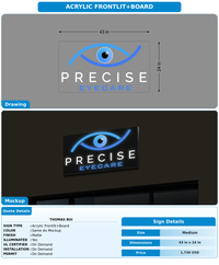 CUSTOM MOCKUP SIGN FOR Thomas Bui