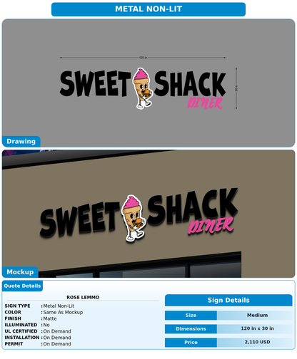 CUSTOM MOCKUP SIGN FOR Rose Lemmo