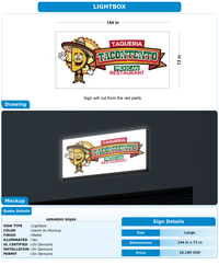 CUSTOM MOCKUP SIGN FOR Gerardo  Rojas