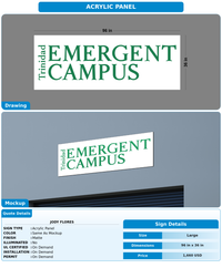 CUSTOM MOCKUP SIGN FOR Jody Flores