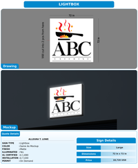 CUSTOM MOCKUP SIGN FOR Allegra T. Lowe