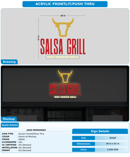 CUSTOM MOCKUP SIGN FOR Juan Hernandez