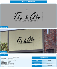CUSTOM MOCKUP SIGN FOR Lainey Carr