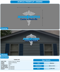 CUSTOM MOCKUP SIGN FOR Tonnie Ray
