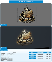CUSTOM MOCKUP SIGN FOR Mas Sid