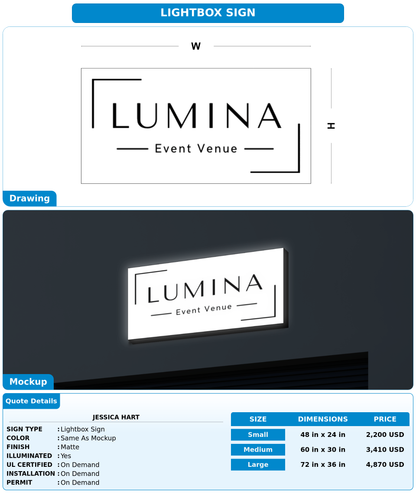 CUSTOM MOCKUP SIGN FOR Jessica Hart