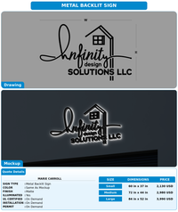 CUSTOM MOCKUP SIGN FOR marie carroll