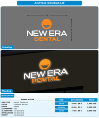 CUSTOM MOCKUP SIGN FOR Ahmed N Eldib