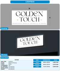 CUSTOM MOCKUP SIGN FOR Bilyana