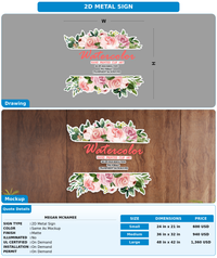 CUSTOM MOCKUP SIGN FOR Megan McNamee
