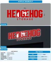 CUSTOM MOCKUP SIGN FOR Linar Abdulin