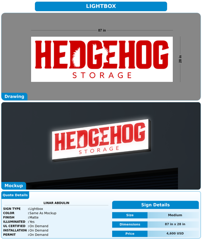 CUSTOM MOCKUP SIGN FOR Linar Abdulin