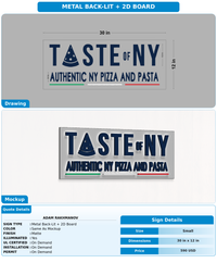 CUSTOM MOCKUP SIGN FOR Adam Rakhmanov