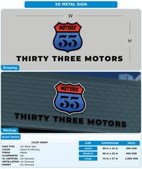 CUSTOM MOCKUP SIGN FOR Colby Hardy