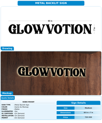 CUSTOM MOCKUP SIGN FOR Kobie Moody