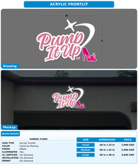 CUSTOM MOCKUP SIGN FOR Gabriel fleno