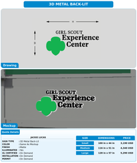 CUSTOM MOCKUP SIGN FOR Jackie Lucas