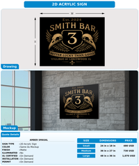 CUSTOM MOCKUP SIGN FOR Amber Smasal