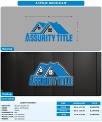 CUSTOM MOCKUP SIGN FOR Joseph McSherry