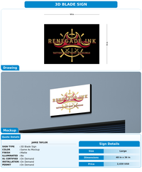 CUSTOM MOCKUP SIGN FOR Jamie taylor