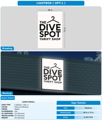 CUSTOM MOCKUP SIGN FOR Cadyn Angell