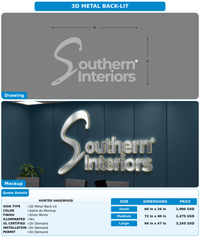 CUSTOM MOCKUP SIGN FOR Hunter Hagewood