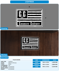 CUSTOM MOCKUP SIGN FOR Tyler Hoover