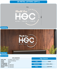 CUSTOM MOCKUP SIGN FOR Kris Jonasson