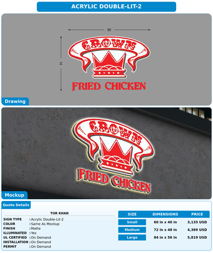 CUSTOM MOCKUP SIGN FOR Tor khan