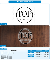 CUSTOM MOCKUP SIGN FOR Annie Pham