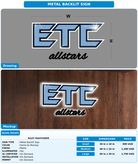 CUSTOM MOCKUP SIGN FOR Riley Hightower