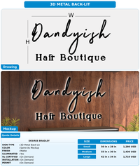 CUSTOM MOCKUP SIGN FOR Desiree Bradley