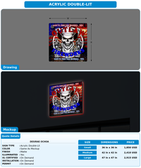 CUSTOM MOCKUP SIGN FOR Desirae Ochoa