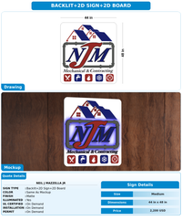 CUSTOM MOCKUP SIGN FOR Neil j Mazzella JR
