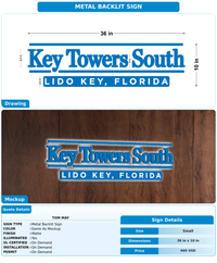 CUSTOM MOCKUP SIGN FOR Tom May
