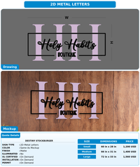 CUSTOM MOCKUP SIGN FOR Destiny Stockburger