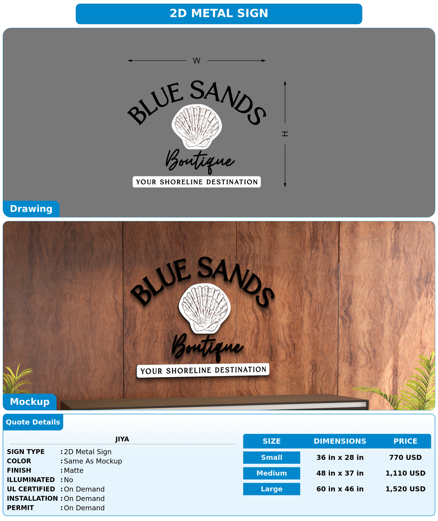 CUSTOM MOCKUP SIGN FOR Jiya