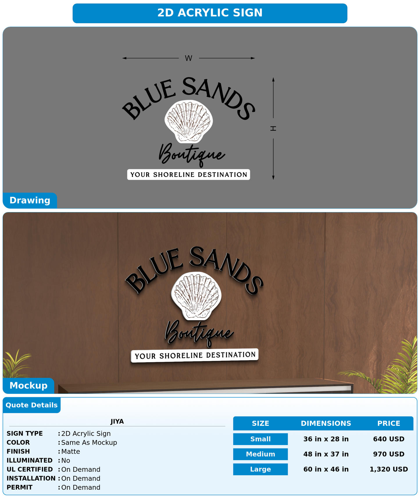 CUSTOM MOCKUP SIGN FOR Jiya