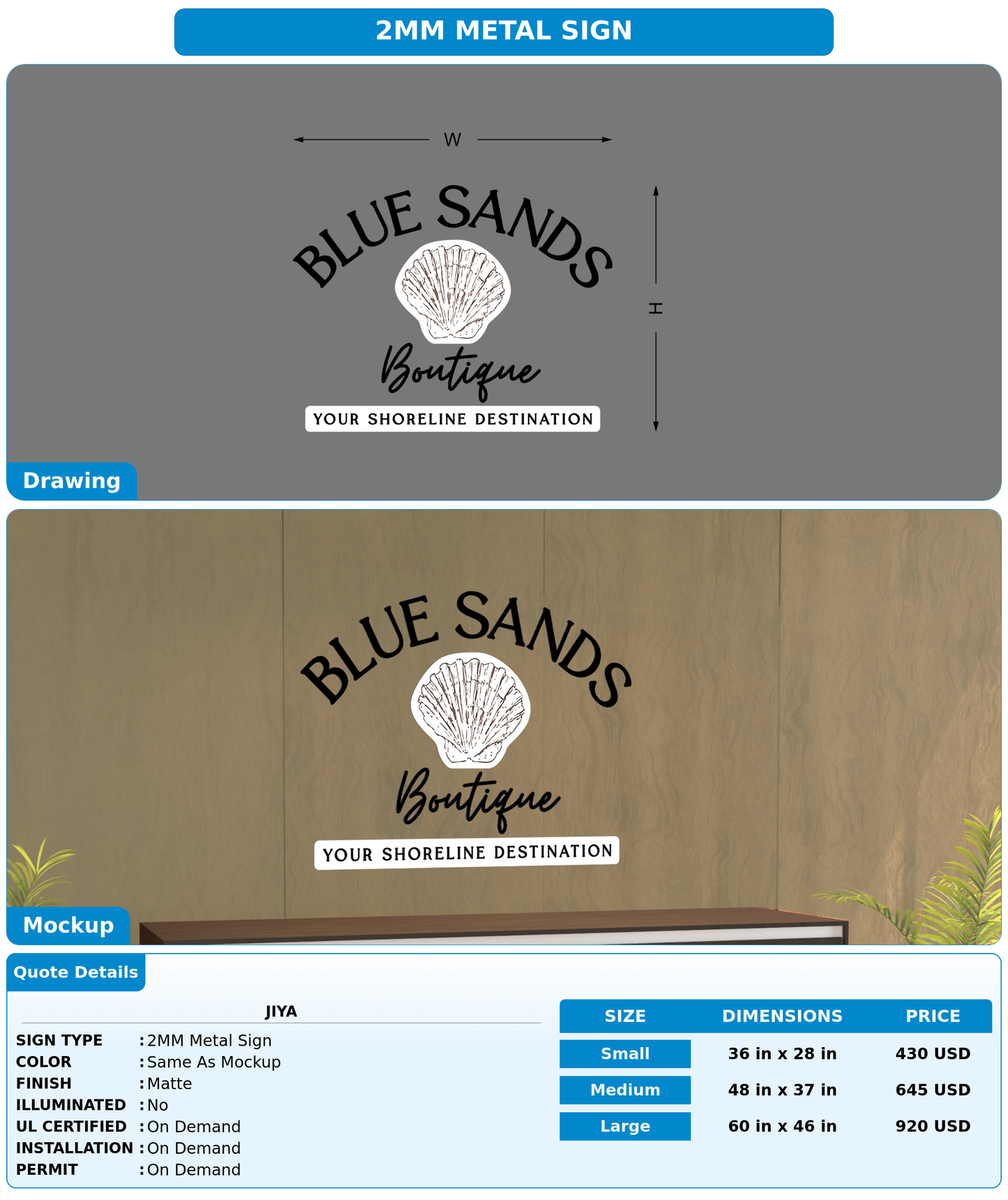 CUSTOM MOCKUP SIGN FOR Jiya