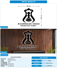 CUSTOM MOCKUP SIGN FOR Jehin Jeyachandran
