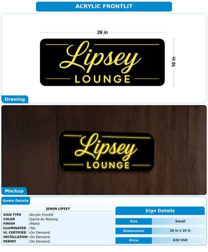 CUSTOM MOCKUP SIGN FOR Jenon Lipsey