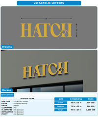 CUSTOM MOCKUP SIGN FOR Beatrice Oscar