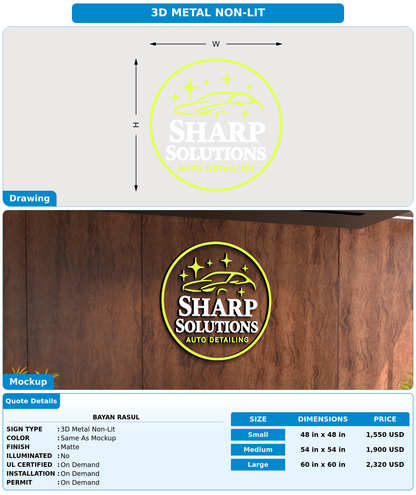 CUSTOM MOCKUP SIGN FOR Bayan Rasul