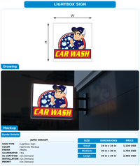 CUSTOM MOCKUP SIGN FOR Jamie Graham