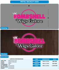 CUSTOM MOCKUP SIGN FOR Lameisha Weatherspoon