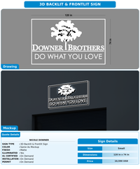 CUSTOM MOCKUP SIGN FOR Nicole Downer